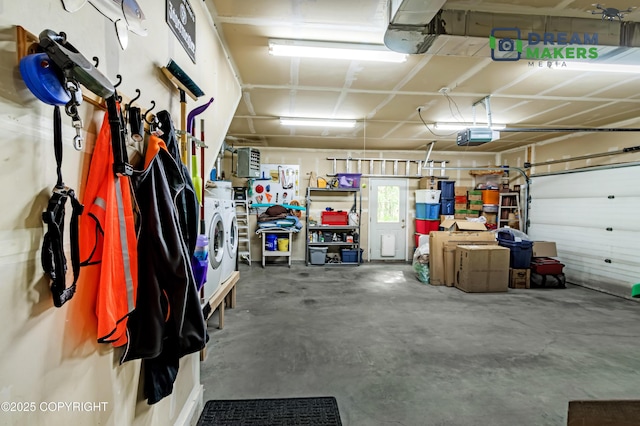3111 N Intuition Dr, Wasilla, AK 99654 - garage featuring a garage door opener
