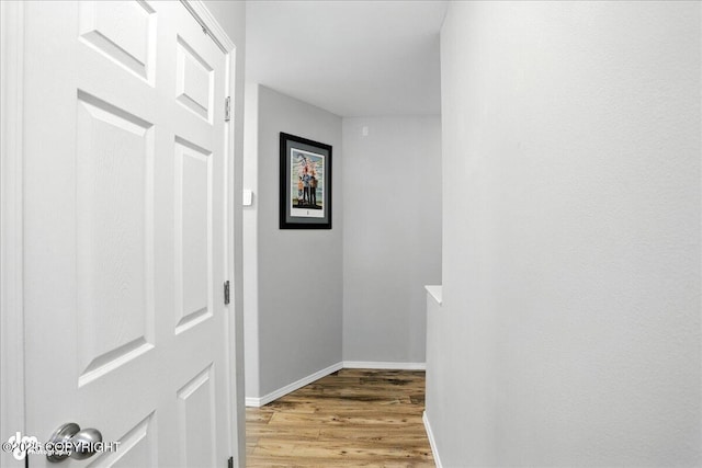 9198 Eagle River Ln, Eagle River, AK 99577 - hall featuring light wood finished floors and baseboards