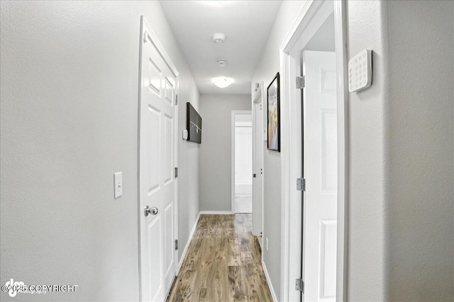 9198 Eagle River Ln, Eagle River, AK 99577 - hallway with light wood-type flooring