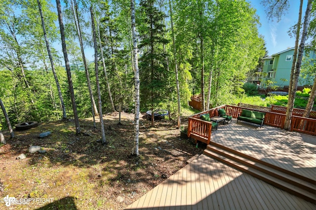 17001 Yellowstone Dr, Eagle River, AK 99577 - view of deck