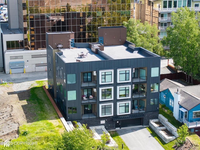 528 Coastal Pl # 1, Anchorage, AK 99501 - aerial view