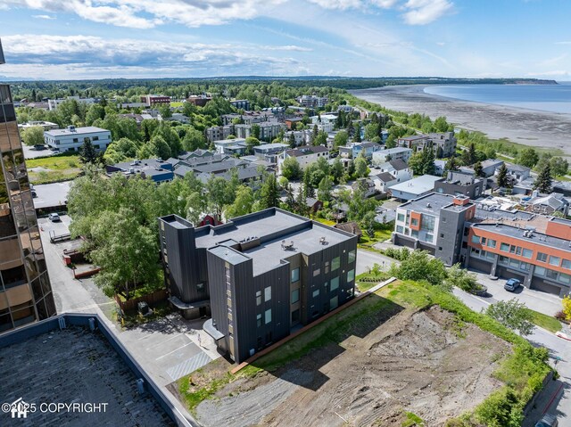 528 Coastal Pl # 1, Anchorage, AK 99501 - drone / aerial view of a nearby body of water