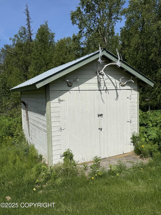 9810 N Runyon Cir, Palmer, AK 99645 - view of shed