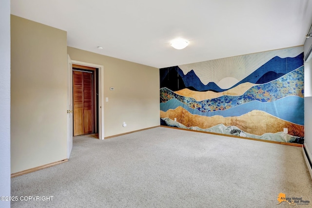 3135 Delta Dr, Anchorage, AK 99502 - carpeted empty room featuring baseboards
