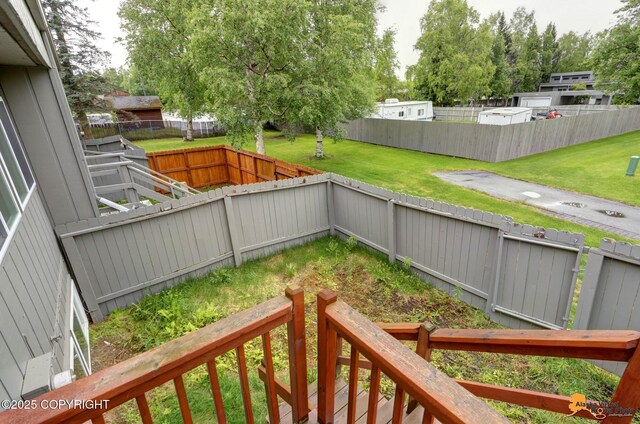3135 Delta Dr, Anchorage, AK 99502 - view of yard