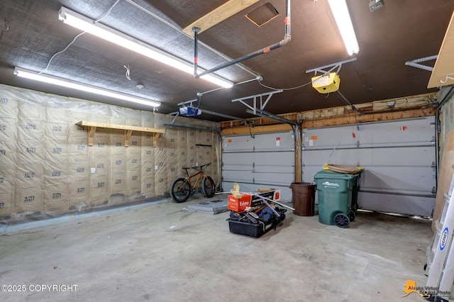 3135 Delta Dr, Anchorage, AK 99502 - garage with a garage door opener