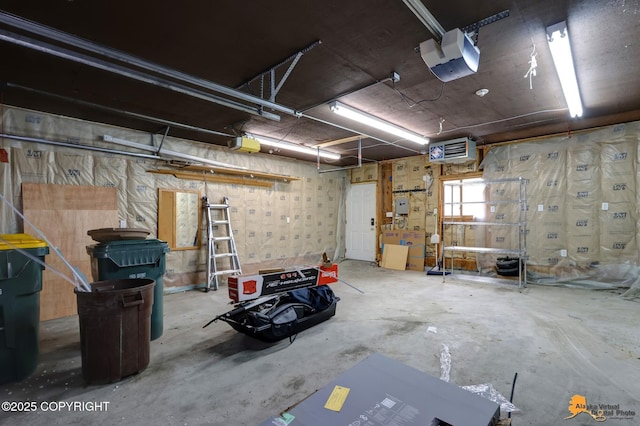 3135 Delta Dr, Anchorage, AK 99502 - garage featuring a garage door opener
