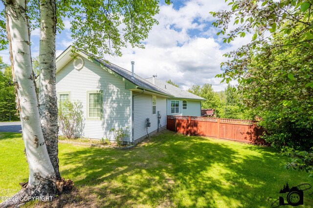 3474 E Wanamingo Dr, Wasilla, AK 99654 - back of property