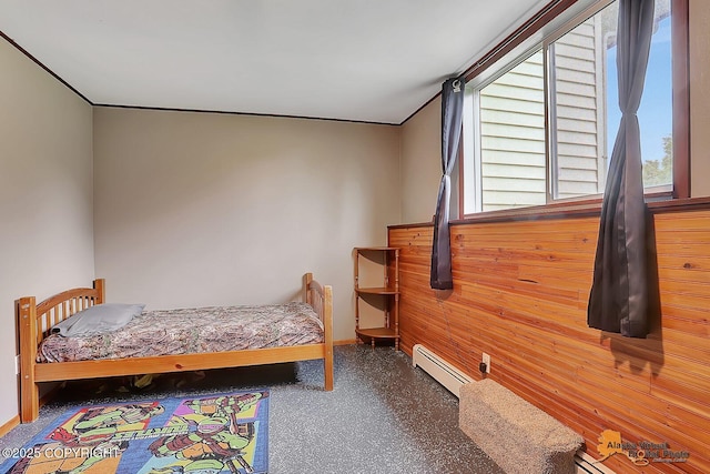 910 S Iris Cir, Palmer, AK 99645 - bedroom featuring a baseboard radiator and baseboards