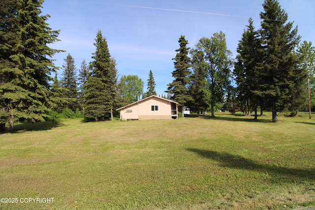 63550 Jessica G Ct, Ninilchik, AK 99639 - view of green lawn