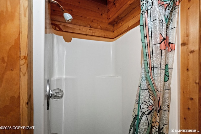 7550 E Fireweed Rd, Palmer, AK 99645 - bathroom with curtained shower
