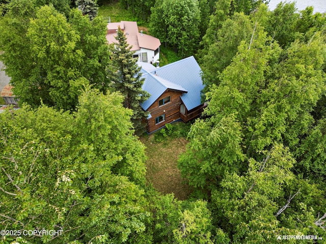 7550 E Fireweed Rd, Palmer, AK 99645 - view from above of property