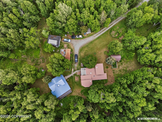 7550 E Fireweed Rd, Palmer, AK 99645 - aerial view of property and surrounding area