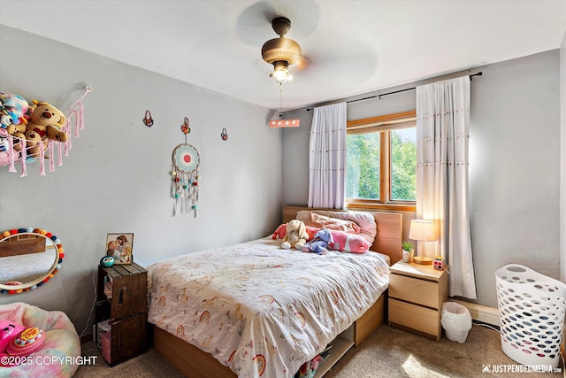 2020 N Kentucky Derby Dr, Palmer, AK 99645 - bedroom with carpet flooring and ceiling fan