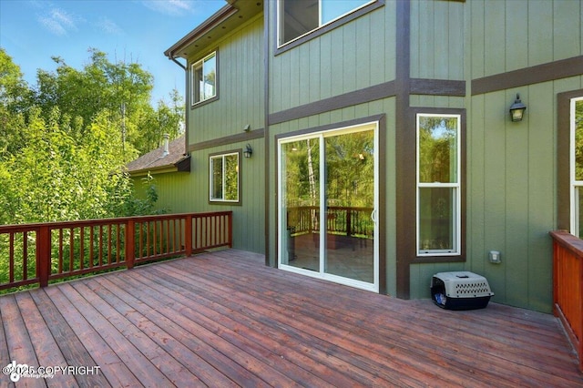 4920 W Fairview Loop, Wasilla, AK 99654 - view of wooden deck