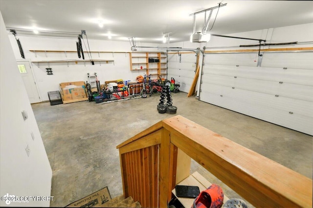 4920 W Fairview Loop, Wasilla, AK 99654 - garage featuring a garage door opener