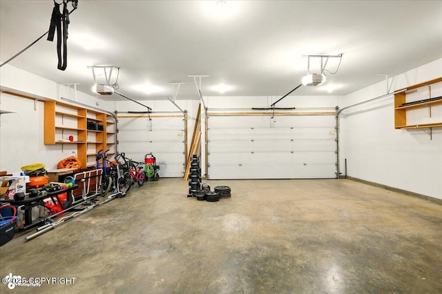 4920 W Fairview Loop, Wasilla, AK 99654 - garage featuring a garage door opener