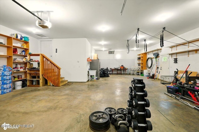 4920 W Fairview Loop, Wasilla, AK 99654 - garage with a garage door opener