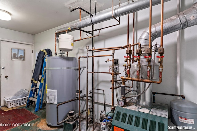 4417 San Roberto Ave, Anchorage, AK 99508 - utility room featuring water heater