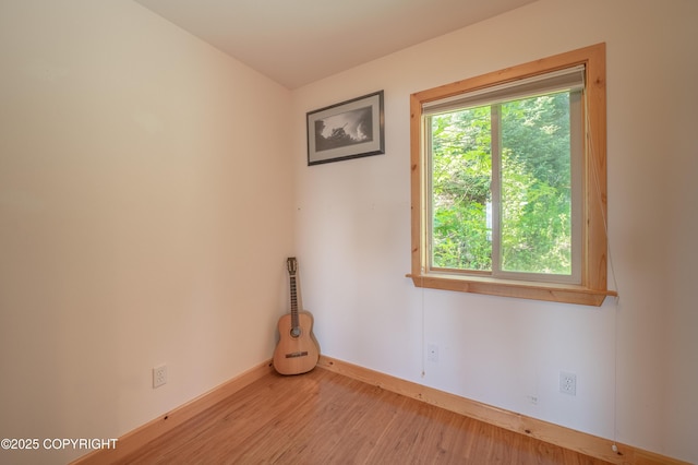 2032 Horizon Ct, Homer, AK 99603 - spare room with baseboards and light wood-style floors