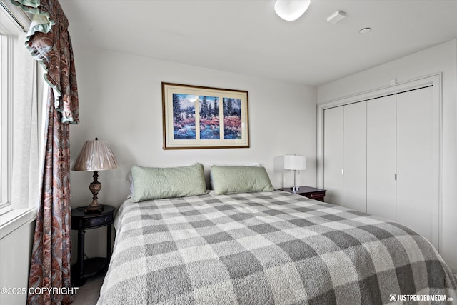9900 Hillhaven Cir, Anchorage, AK 99507 - carpeted bedroom with a closet