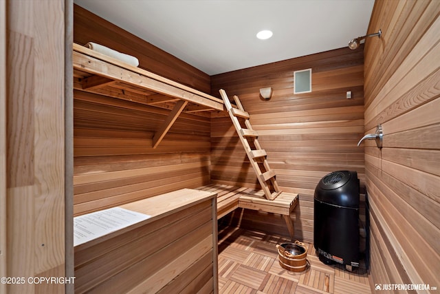 9900 Hillhaven Cir, Anchorage, AK 99507 - relaxing sauna featuring wood walls