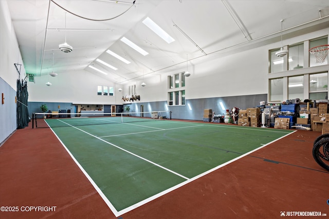9900 Hillhaven Cir, Anchorage, AK 99507 - view of tennis court