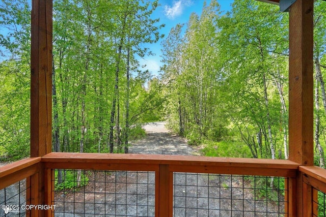 23069 Christiansen Lake Rd, Talkeetna, AK 99676 - view of deck