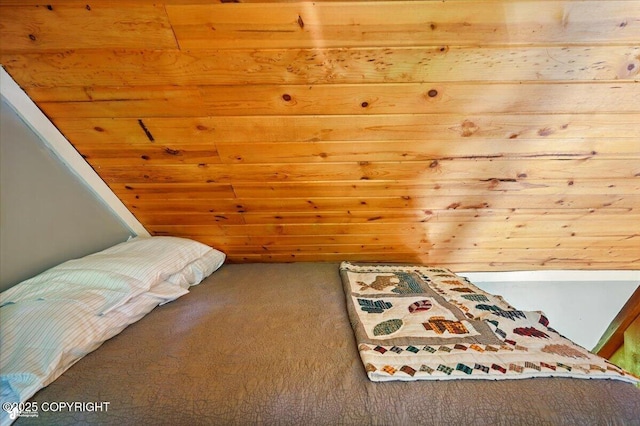 23069 Christiansen Lake Rd, Talkeetna, AK 99676 - carpeted bedroom featuring a sauna