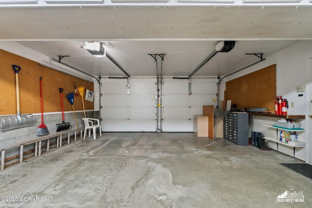 3750 Winterset Dr, Anchorage, AK 99508 - garage with a garage door opener