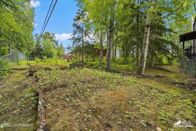 3750 Winterset Dr, Anchorage, AK 99508 - view of yard