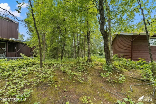 3750 Winterset Dr, Anchorage, AK 99508 - view of yard