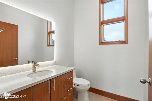 10500 Blackwolf Cir, Anchorage, AK 99507 - bathroom featuring toilet and vanity