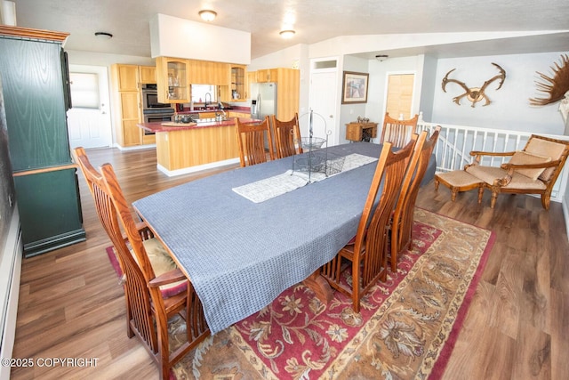 4530 Macalister Dr, Anchorage, AK 99502 - dining room featuring wood finished floors