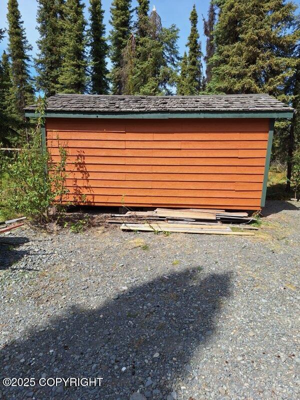 33426 Mid River Ave, Soldotna, AK 99669 - view of shed