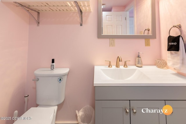 799 8th Ave, Fairbanks, AK 99701 - bathroom with toilet and vanity