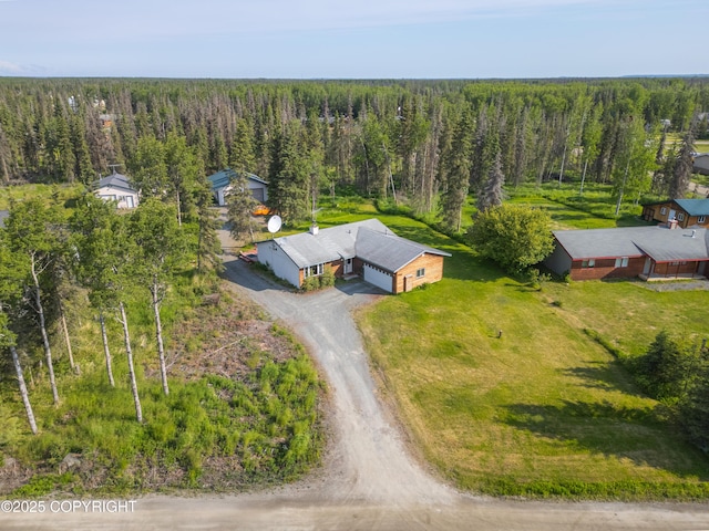 48160 Snowflake Ct, Soldotna, AK 99669 - view of subject property featuring a forest