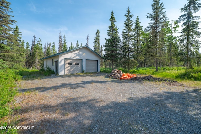 48160 Snowflake Ct, Soldotna, AK 99669 - view of detached garage