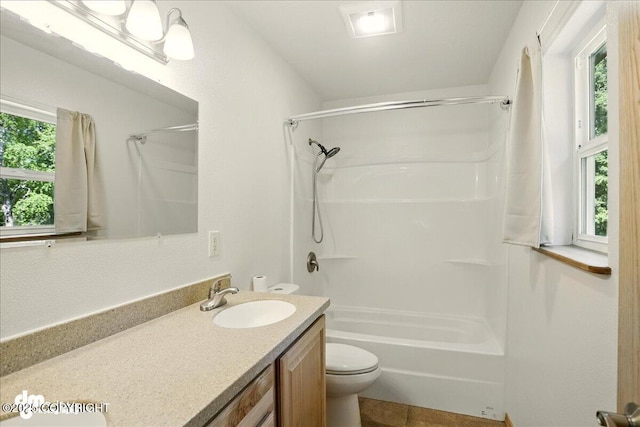 3963 N Coronado St, Wasilla, AK 99623 - bathroom with vanity and bathing tub / shower combination