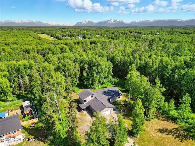 3963 N Coronado St, Wasilla, AK 99623 - bird's eye view of a mountain backdrop