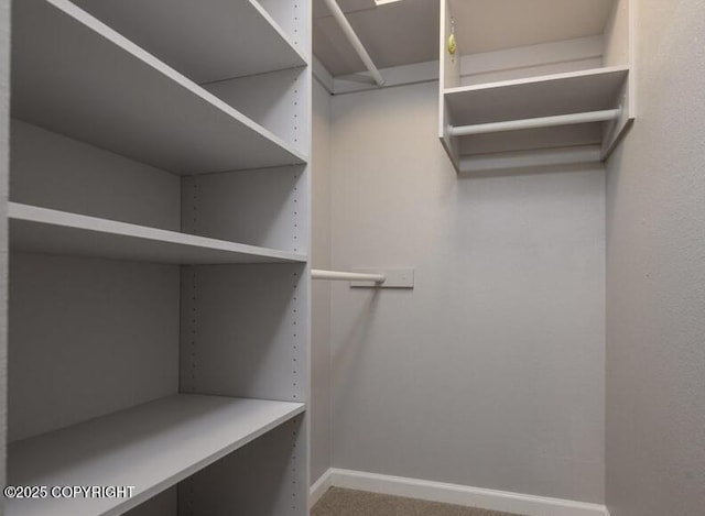 2551 Lahonda Dr, Anchorage, AK 99517 - spacious closet featuring carpet floors