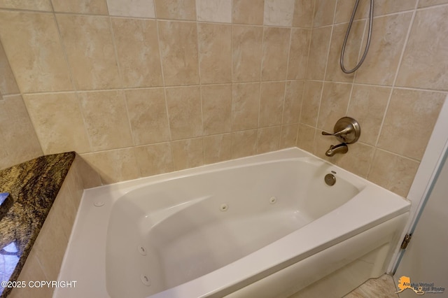 2551 Lahonda Dr, Anchorage, AK 99517 - bathroom with a combined bath / shower with jetted tub