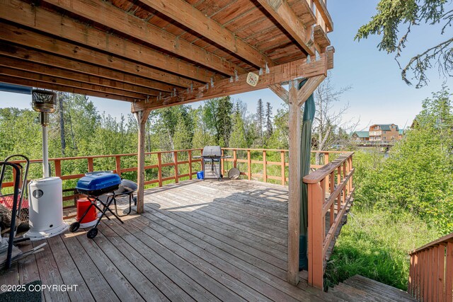 45638 Back Troll, Kenai, AK 99611 - deck with a grill