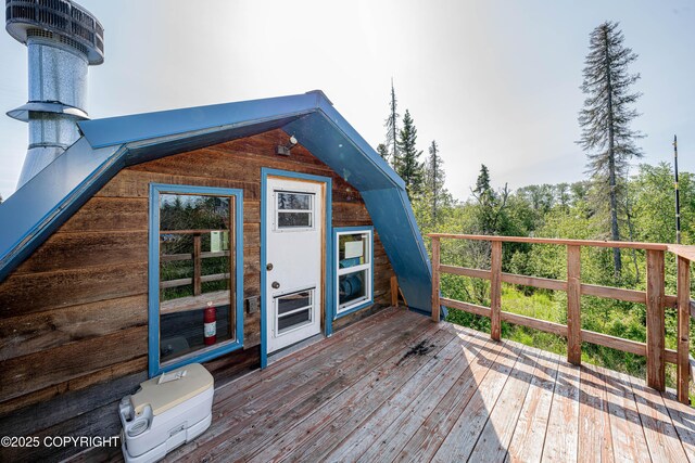 45638 Back Troll, Kenai, AK 99611 - view of wooden deck