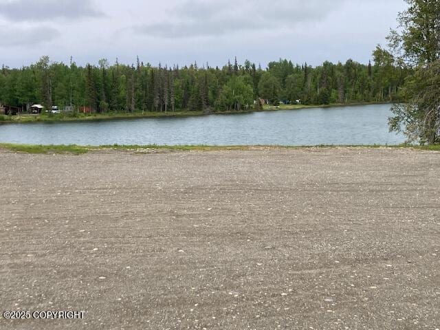 50470 Maranatha Ln, Nikiski/North Kenai, AK 99611 - water view featuring a heavily wooded area