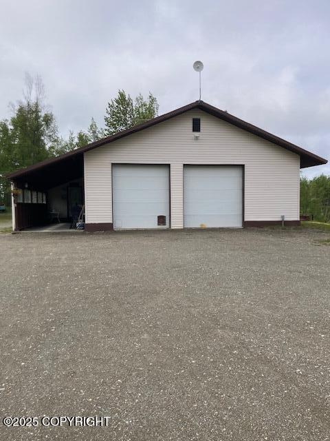 50470 Maranatha Ln, Nikiski/North Kenai, AK 99611 - garage with a detached garage