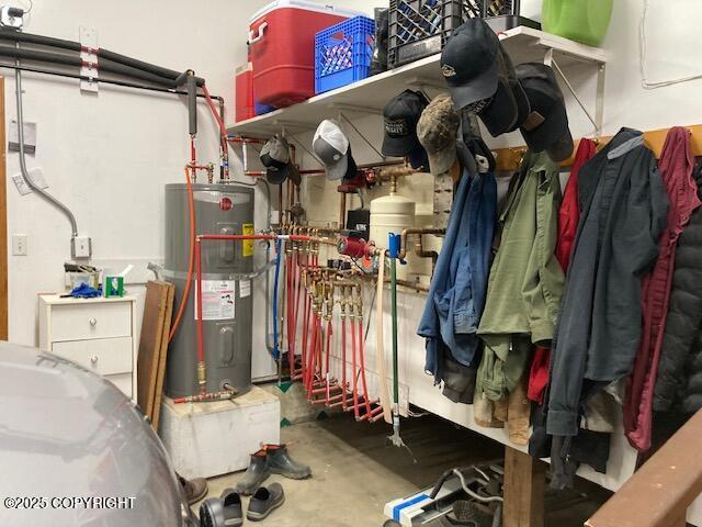 50470 Maranatha Ln, Nikiski/North Kenai, AK 99611 - utilities featuring electric water heater