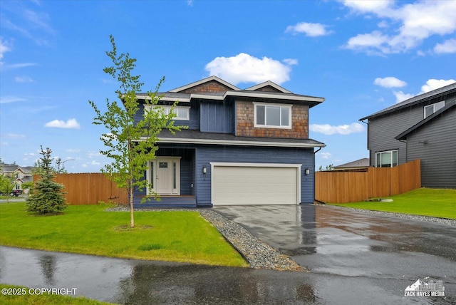 2987 Morgan Loop, Anchorage, AK 99516 - view of front of property with asphalt driveway and an attached garage
