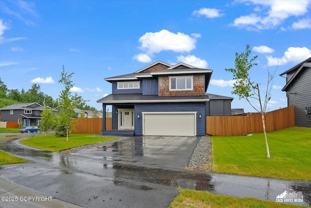 2987 Morgan Loop, Anchorage, AK 99516 - view of front of house with asphalt driveway and a garage