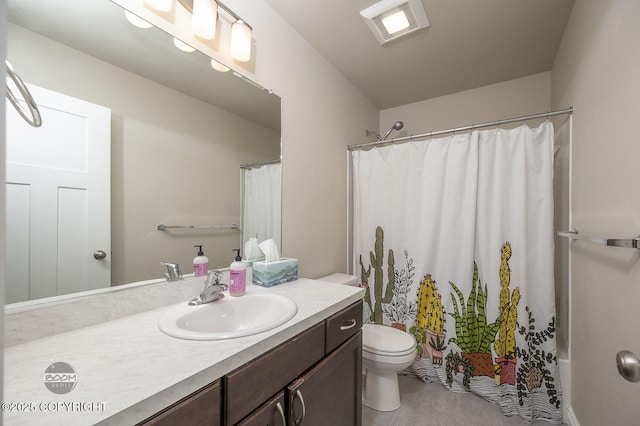 13378 Rosser Dr, Eagle River, AK 99577 - full bathroom featuring vanity and tile patterned flooring